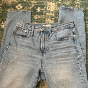 Madewell The Perfect Vintage Jean size 26 Women's Jeans High Waisted Light wash